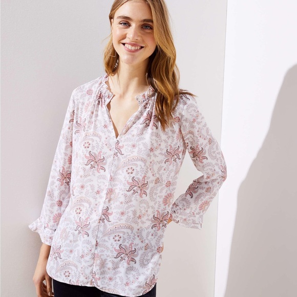 Loft Paisley Blouse - Picture 4 of 4